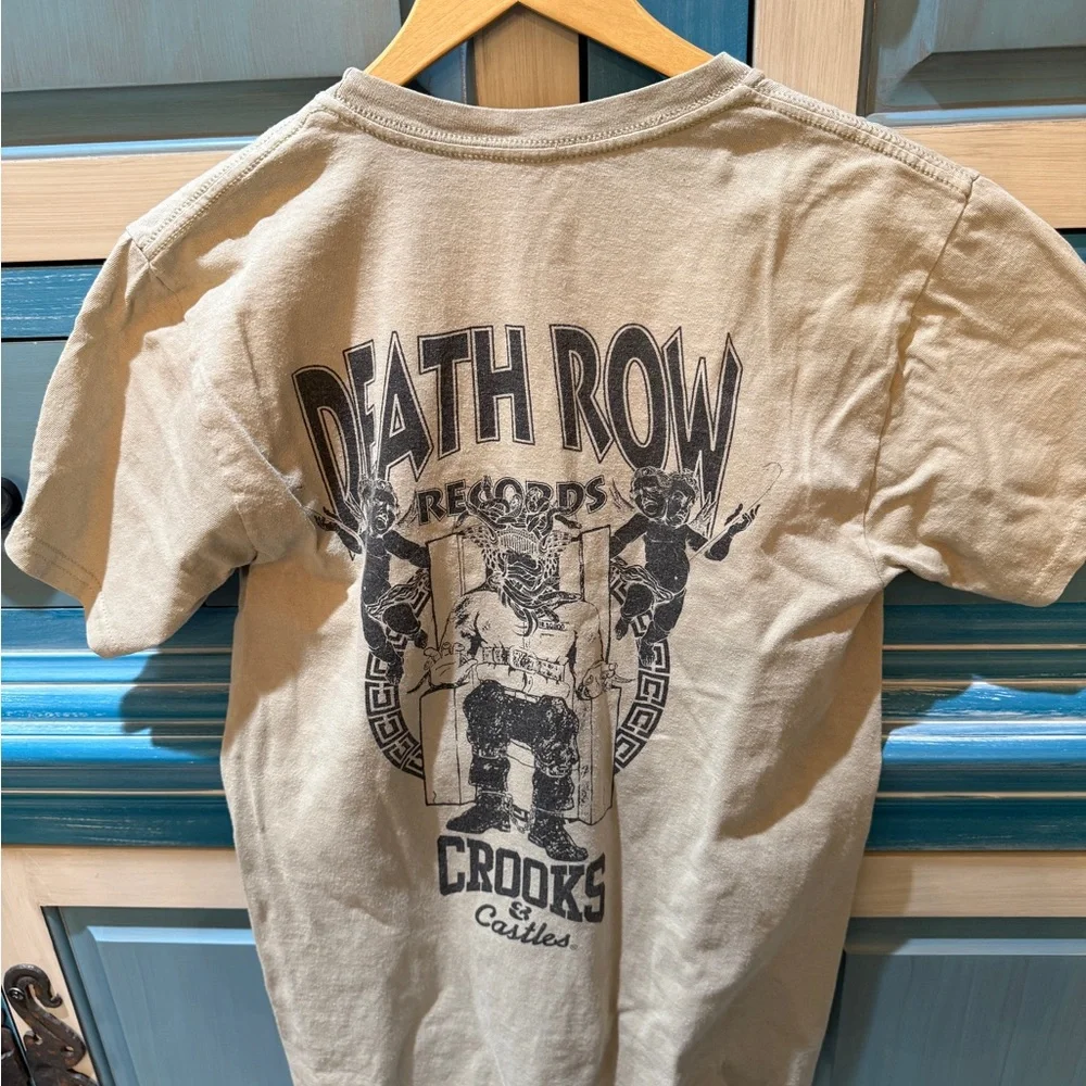 Crooks & Castles Tan Graphic Tee - Picture 3 of 3